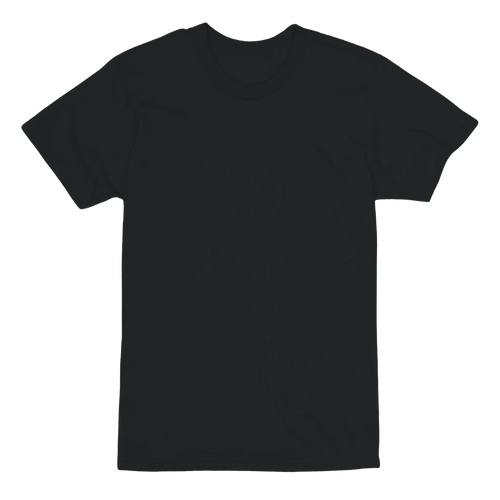 Front of Black CAN’T TALK I’M AURAFARMING graphic t-shirt with white aura farming meme print by DBG Apparel