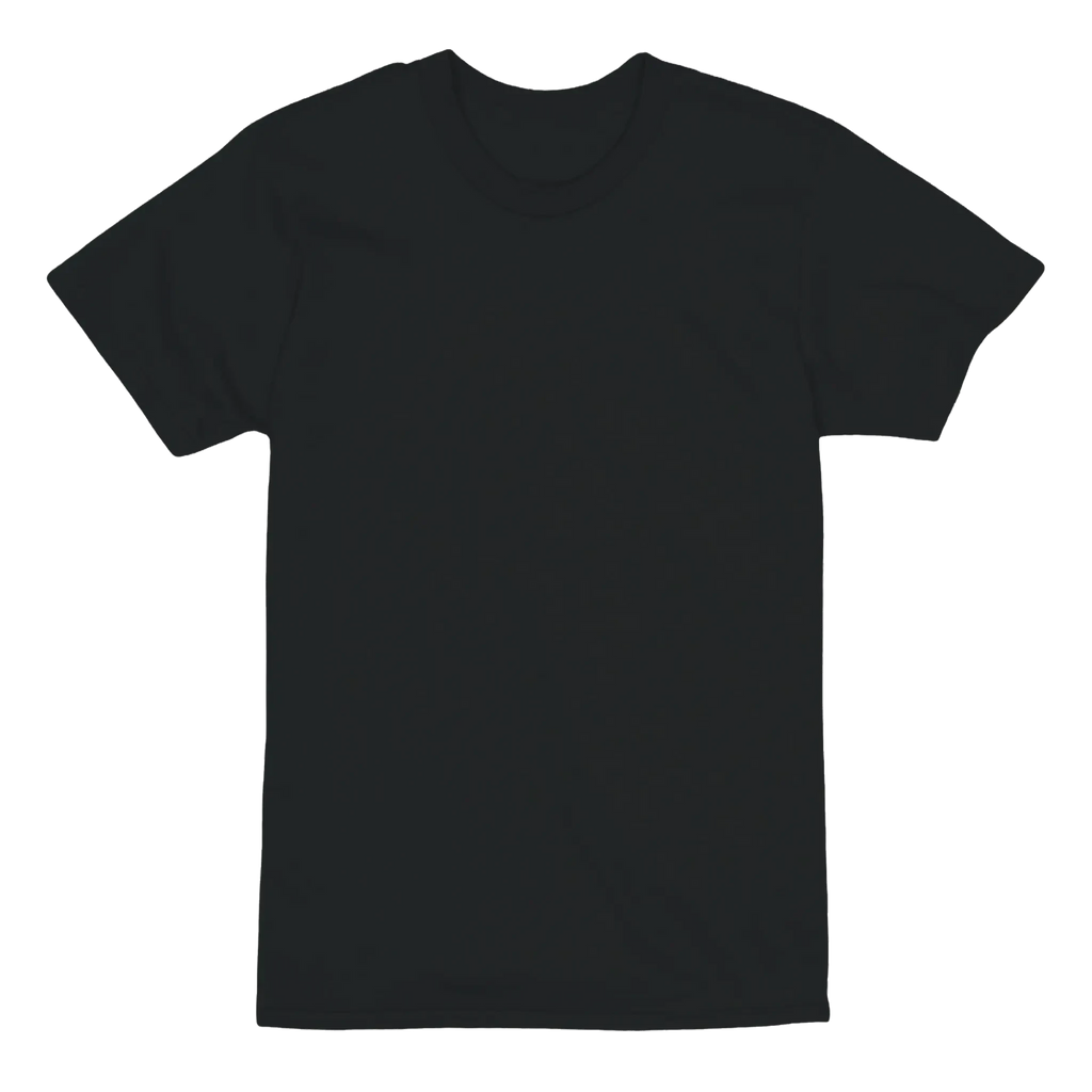 Front of Black CORTISOL LOW AUTISM HIGH graphic t-shirt with white neurodivergent meme text by DBG Apparel